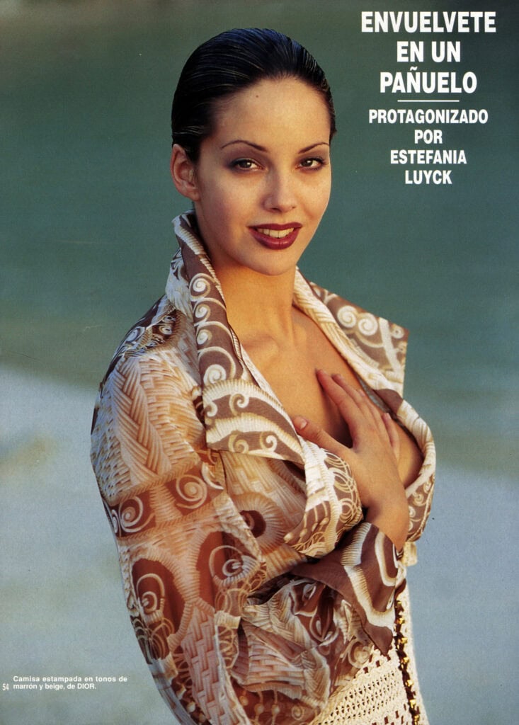 Estefanía Luyk en Hola Prêt-à-Porter · Editorial